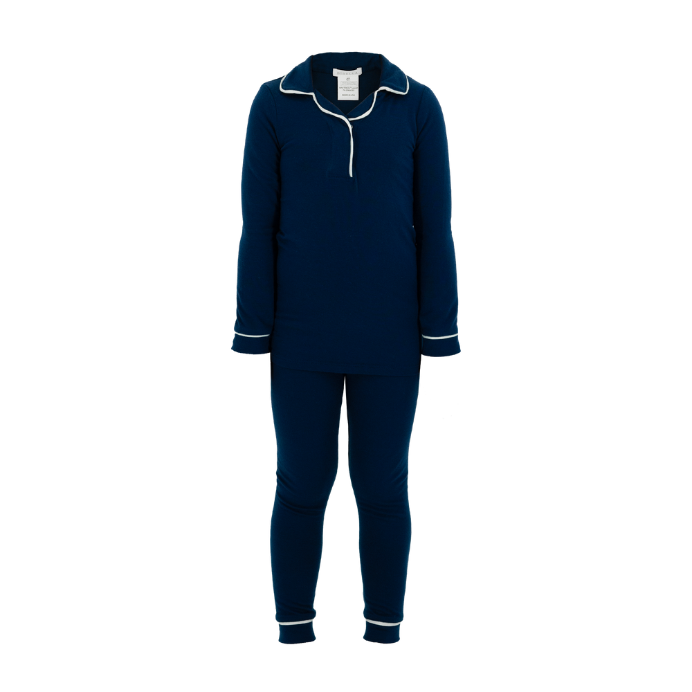 Kid's TENCEL™ Sleepwear Set - Twilight Blue