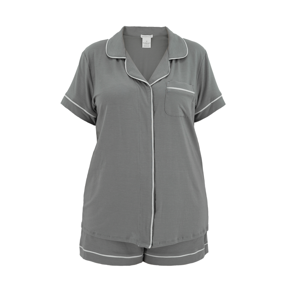 Women’s TENCEL™ Sleepwear Short Set - Stardust Gray - Sale Item